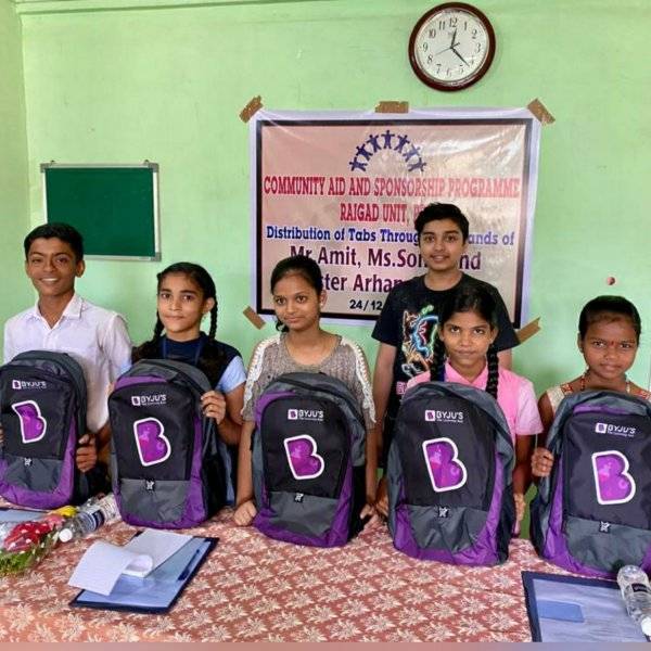 Arhan's partnership with Byju's