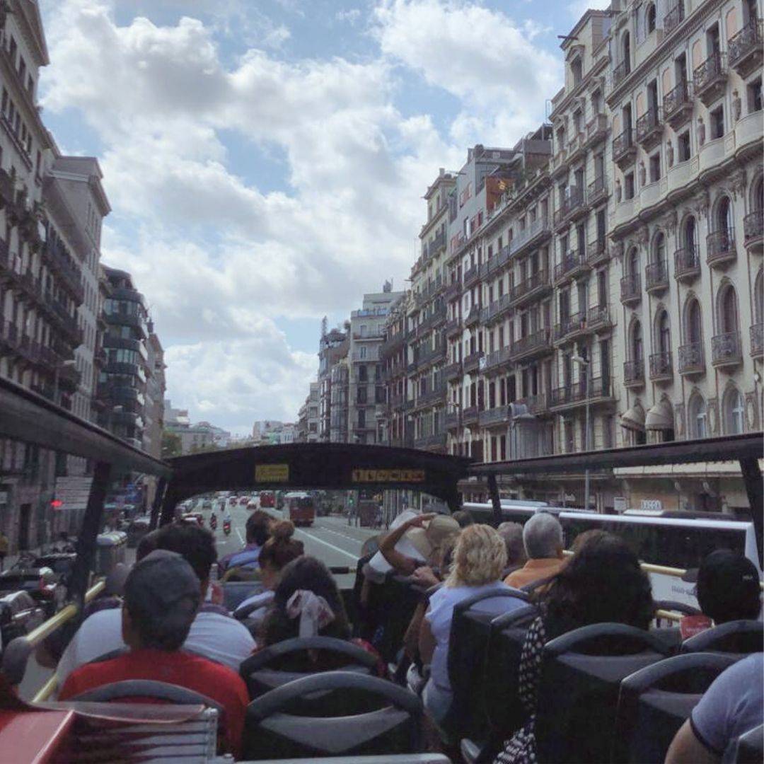 City tour on Hop-on Hop-off bus