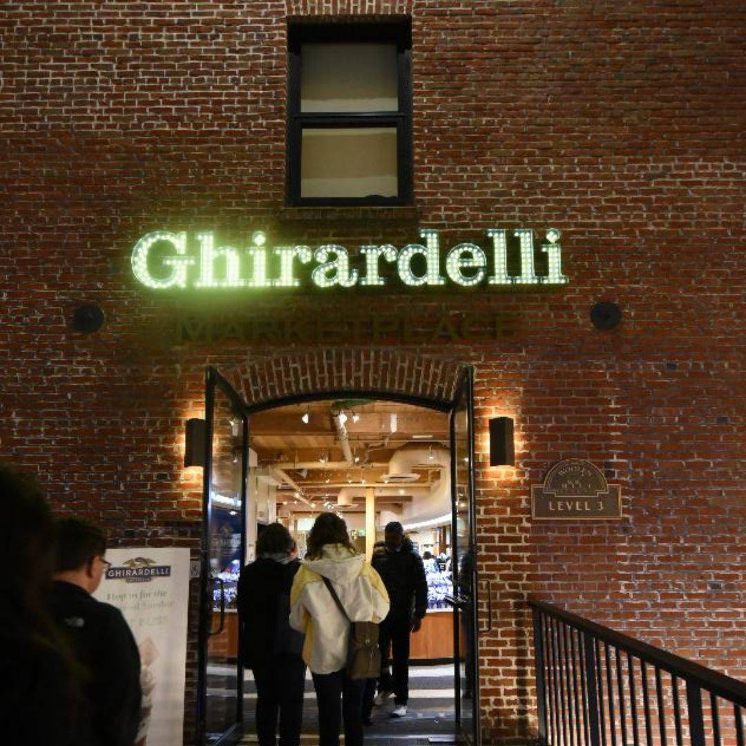 Ghirardelli Square is a paradise for chocolate lovers