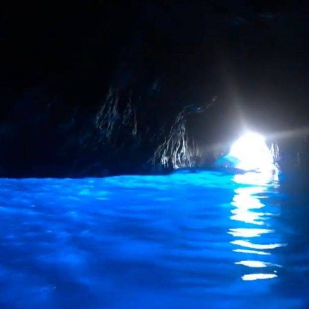 Blue Grotto view