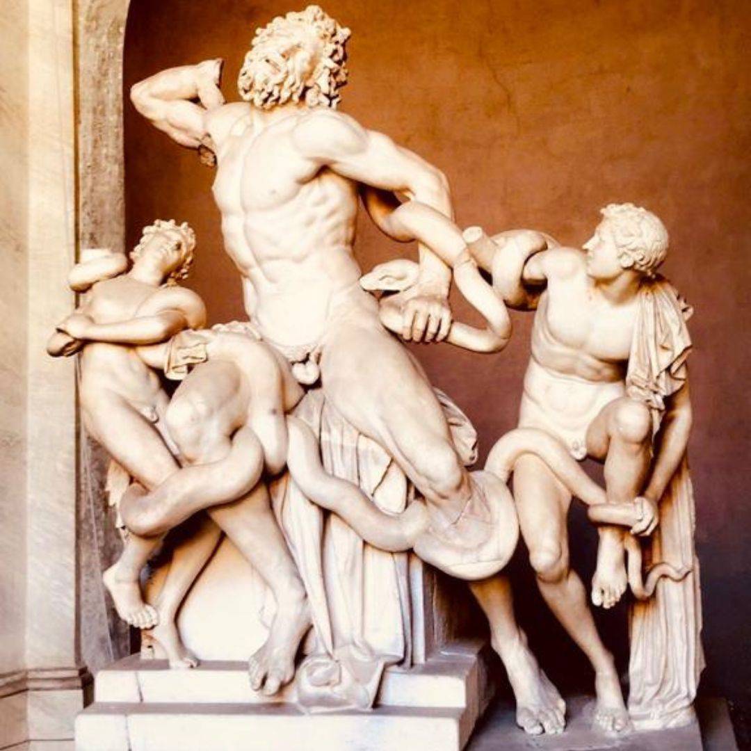 Statue of Laocoön and His Sons