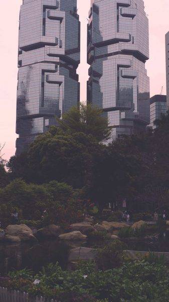 Hong Kong building by Ajay Jakhi