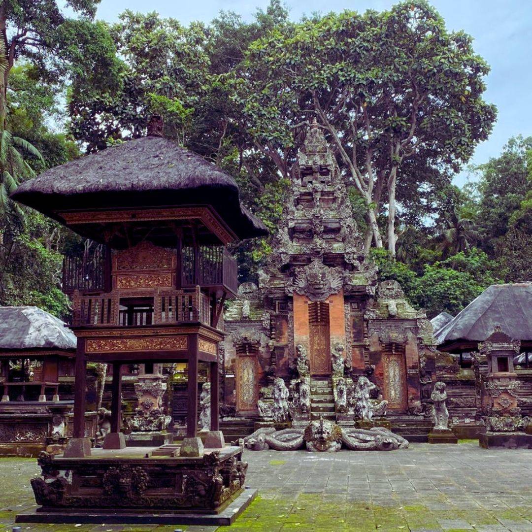 Temple in Monkey Forest