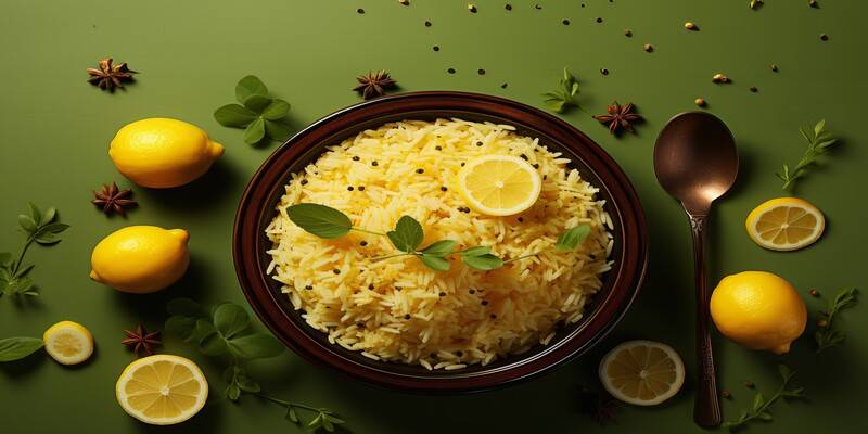 Lemon rice