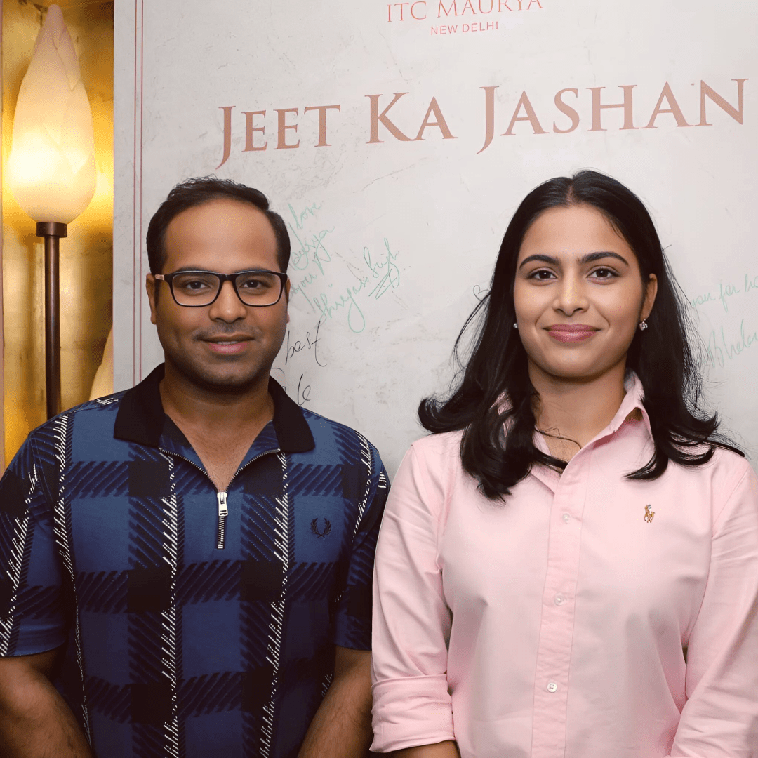 Manu Bhaker and Sahil Magoo