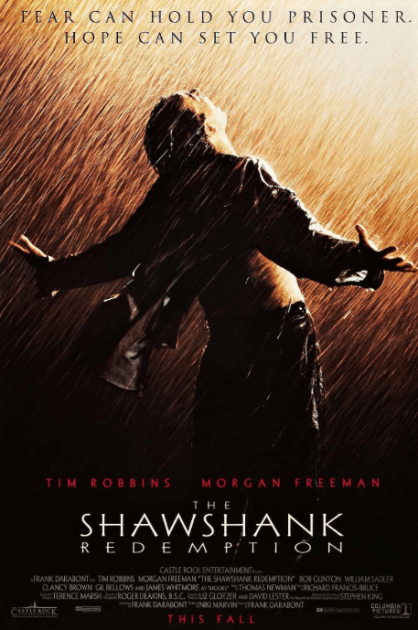 Shawshank Redemption directed by Frank Darabont