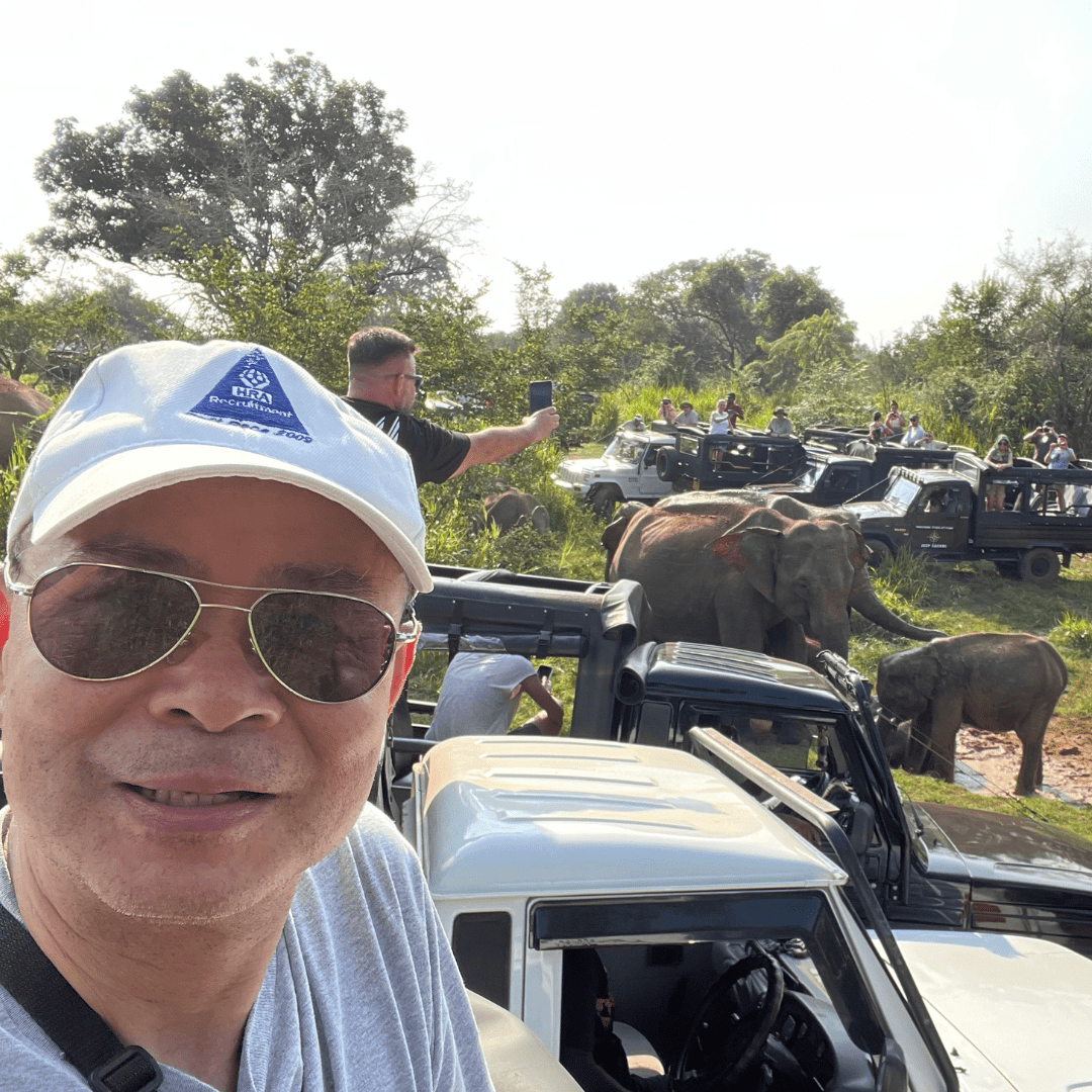 Mr. Hung Chiu Wah Derek in Sri Lanka