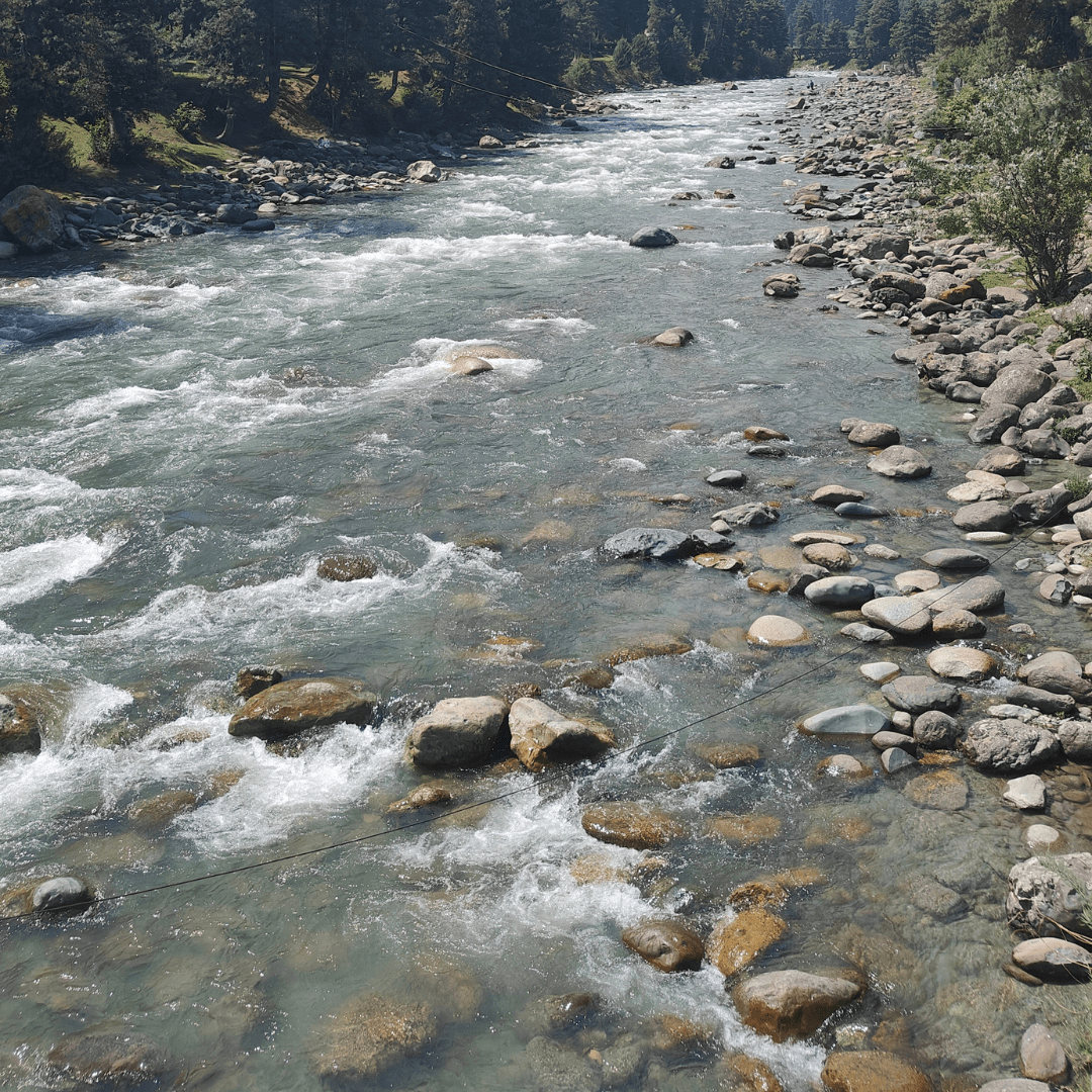 Pahalgam waterbody view