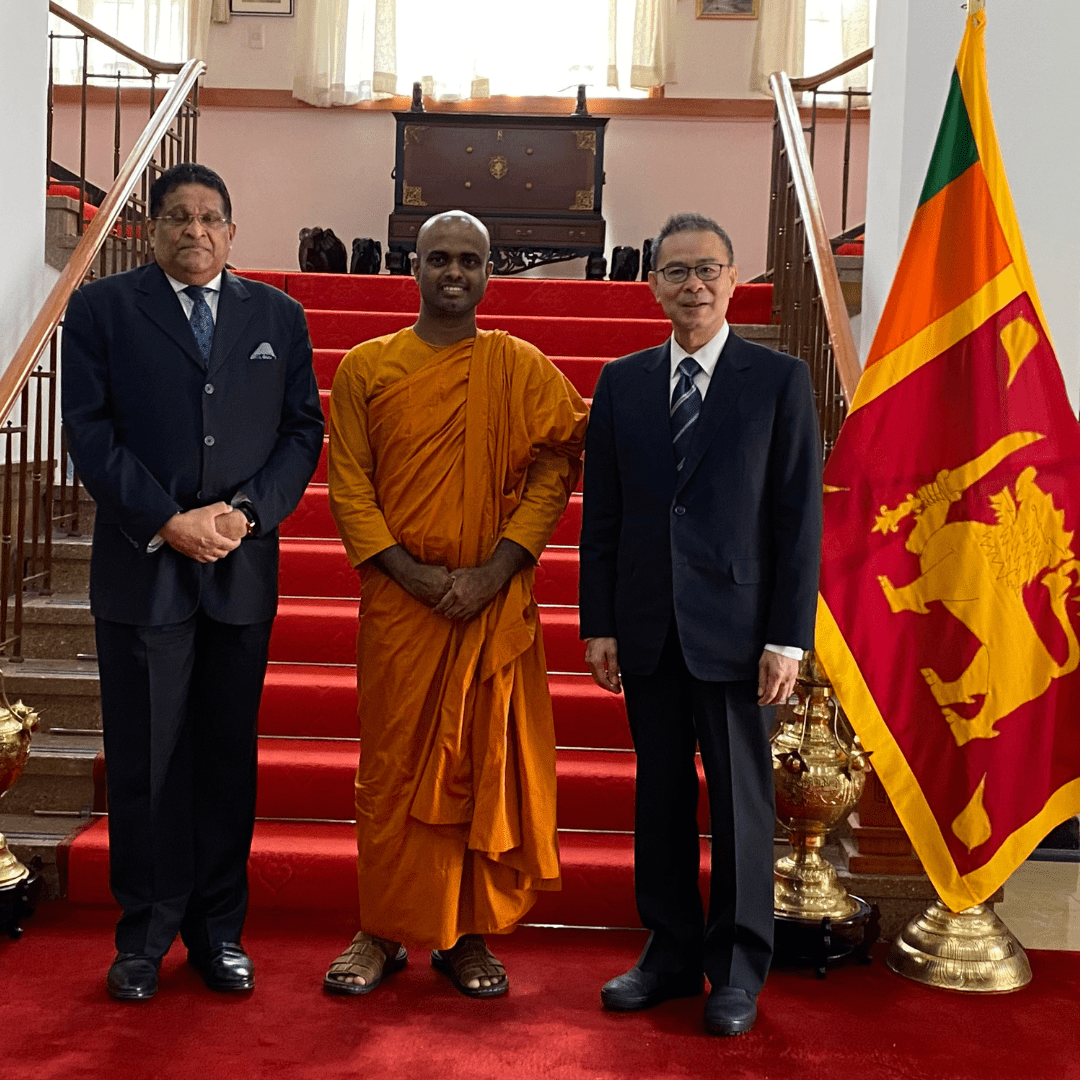 Visit to the Sri Lankan Embassy in Beijing